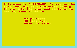 Cribbage atari screenshot